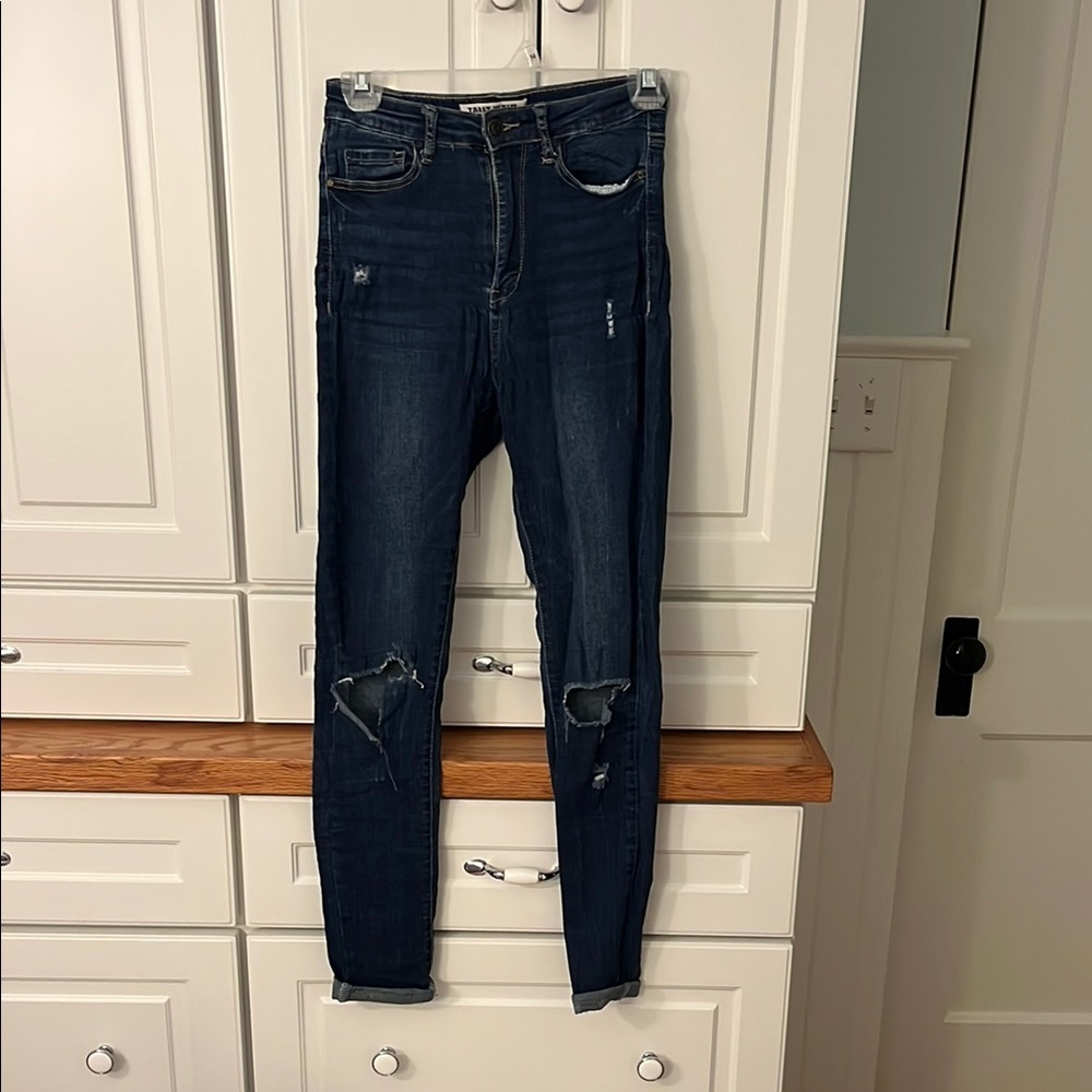 Women's Blue Jeggings